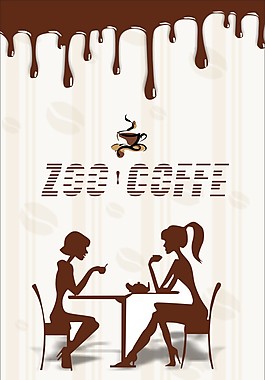 zoo咖啡招贴海报