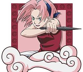 火影忍者人物角色矢量图-2