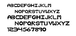 Bubble 英文字体下载