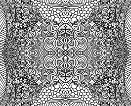 手绘背景矢量插画