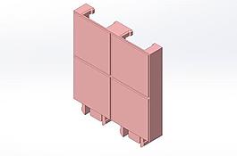 Rokenbok壁2×2