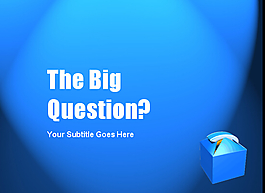 大问题PPT模板