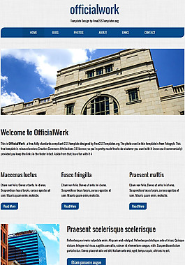 房地产企业网页设计