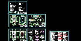 一层厂房食堂砖混结构设计图