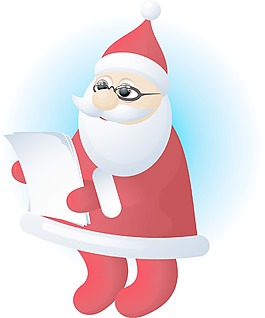 圣诞老人矢量