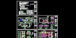 某校区燃气锅炉房暖通设计图纸