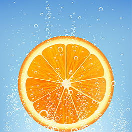 水中的水果