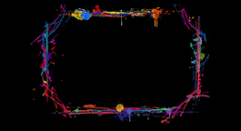 彩色方格AE模板