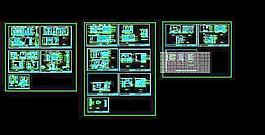 三层别墅室内装修设计施工图