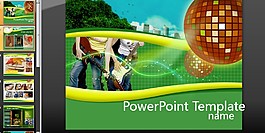 生活艺术PPT模板