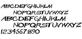 Beast Wars 英文字体下载