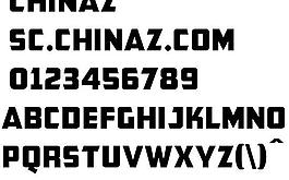 CFB1 American 英文字体下载