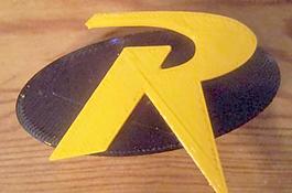 罗宾符号冰箱磁铁