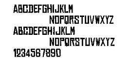 Chinese Rocks 英文字体下载