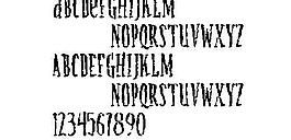 Creature 英文字体下载