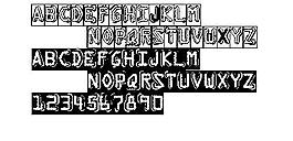 Dymo grunge bubble 英文字体下载