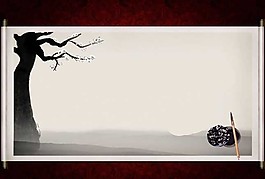 简洁黑白风格