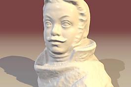 第十九世纪的半身像