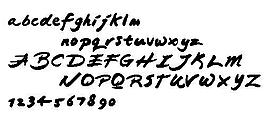 Japanese 英文字体下载