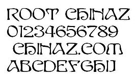 ROOT 英文字体下载
