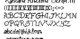 Raslani Ancient 英文字体下载