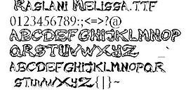 Raslani Melissa 英文字体下载
