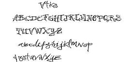 vtks 英文字体下载