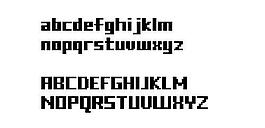 FFF Freedom 像素字体