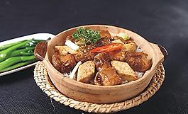 香芋排骨煲仔饭