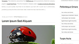 赛马场盐湖主题BLOG网页模板