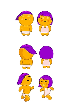 卡通小人