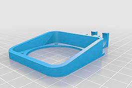 为ecksbot 3D打印机冷却风扇支架和护罩