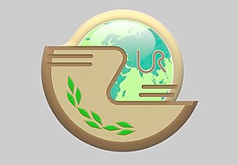 urbee徽章的绿色地球