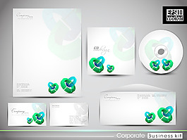 专业的企业形象套件或商业试剂盒