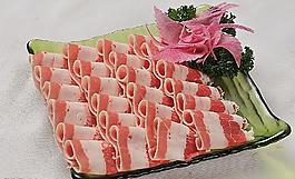 羊肉片 拼盘