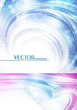 璀璨梦幻背景矢量素材