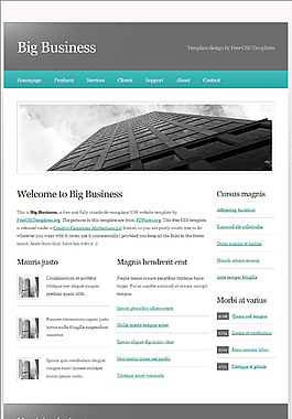 楼房地产网页设计