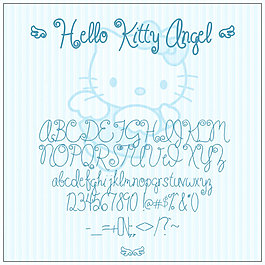 Hello_Kitty字体