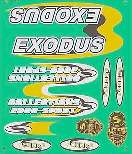 EXODUS车贴