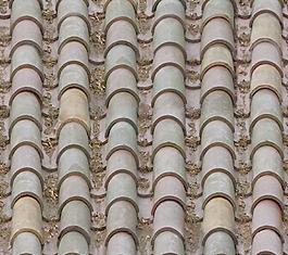 1075_瓦面天花_房瓦片