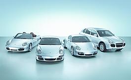 保时捷 赛车 跑车 拉花 车贴