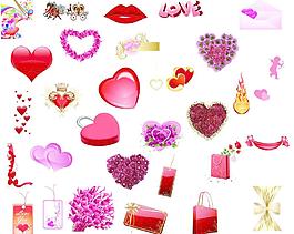 浪漫情人节素材合集