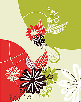 花朵矢量素材