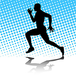 矢量素材体育运动元素海报设计