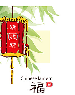 矢量素材中国风灯笼