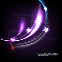 矢量素材科技感动感背景