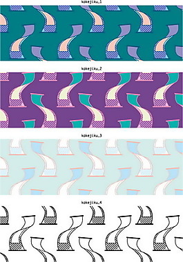 矢量日式经典花纹背景