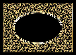 矢量素材精美欧式花边