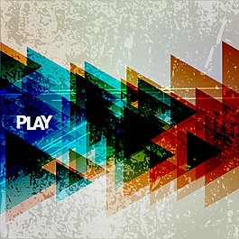 炫彩纹理背景矢量素材