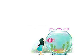 卡通儿童PPT素材